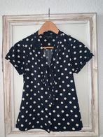 King Louie Blouse Stippen M Nieuw, Maat 38/40 (M), Blauw, Nieuw, Ophalen of Verzenden