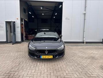 Maserati Ghibli V6 430pk AWD 2018 Zwart Ribelle Grand Sport beschikbaar voor biedingen