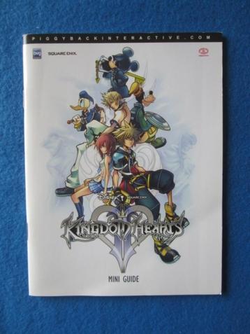 Kingdom Hearts 2 mini promo strategy guide boekje beschikbaar voor biedingen