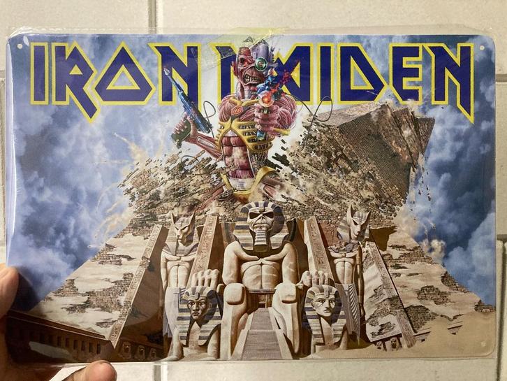 Iron maiden posters metaal, Verzamelen, Posters, Nieuw, Film en Tv, A1 t/m A3, Ophalen of Verzenden
