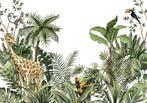 Jungle Safari behang kinderkamer | Muurdeco4kids, Verzenden, Nieuw, Wanddecoratie
