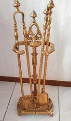 Koperen haardstel ±1960, Antiek en Kunst, Ophalen of Verzenden