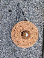 Rotan Hanglamp met Stekker, Huis en Inrichting, Ophalen of Verzenden, Zo goed als nieuw, Modern, Minder dan 50 cm