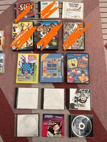 Pakket Diverse PC Games - Educatief & Entertainment spellen beschikbaar voor biedingen