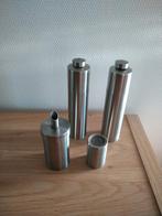 Peugeot peper- en zoutmolen set en de olijfolie en het potje, Ophalen of Verzenden, Gebruikt