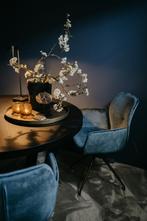 2x Mobitec Mood kuipjes, Huis en Inrichting, Stoelen, Twee, Blauw, Ophalen of Verzenden, Zo goed als nieuw