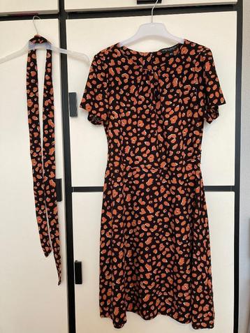 Jurk ZGAN Dorothy Perkins viscose animal print maat 34 beschikbaar voor biedingen