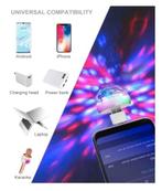 Mini disco lamp usb, Ophalen of Verzenden, Zo goed als nieuw