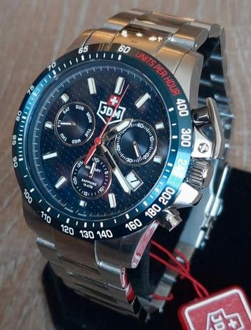 Heren horloge jacques du manoir saffierglas nieuw  beschikbaar voor biedingen