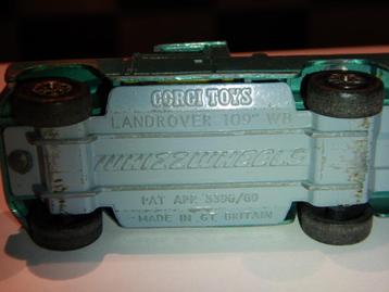 corgi toys landrover 109 whizz wheels beschikbaar voor biedingen
