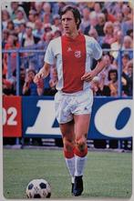Johan Cuijff  voetbal Ajax reclamebord van metaal wandbord, Verzamelen, Info@deconoord.nl, Deco Noord, Nieuw, Ophalen of Verzenden