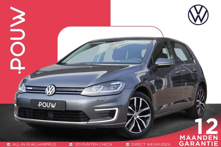 Volkswagen e-Golf 136pk E-DITION | SoH 93% | Warmtepomp | Na, Auto's, Volkswagen, Bedrijf, Te koop, Golf, ABS, Adaptive Cruise Control