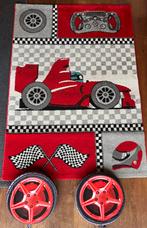 Raceauto Vloerkleed 120x170cm - INCL wielkussens, Huis en Inrichting, Stoffering | Tapijten en Kleden, Ophalen, 100 tot 150 cm