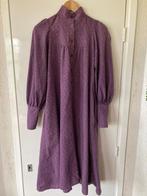 Vintage jaren 70 Laura Ashley jurk paars maat 36 katoen, Kleding | Dames, Paars, Ophalen of Verzenden, Maat 36 (S), Gedragen