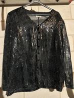 Almina glitter jasje - feestelijk & uniek!, Ophalen of Verzenden, Zo goed als nieuw, Maat 42/44 (L), Zwart