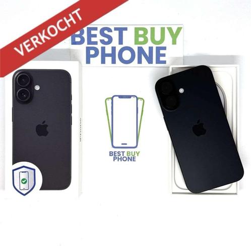 iPhone 16 128G zwart /zeer net /95% batt /garantie, Telecommunicatie, Mobiele telefoons | Apple iPhone, Zo goed als nieuw, 128 GB