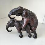 Parende olifanten, Verzamelen, Beelden en Beeldjes, Ophalen of Verzenden, Zo goed als nieuw, Dier