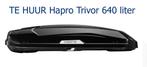 Te huur: Hapro Trivor 640L XXXL Brilliant Black dakkoffer, Auto diversen, Dakkoffers, Ophalen, Nieuw