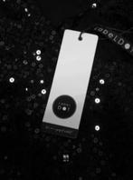 Label DOT - Mooie pailletten Jurk maat 38&40 - Nieuw €139,95, Kleding | Dames, Jurken, Maat 38/40 (M), Label DOT, Zwart, Nieuw