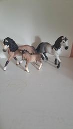 Schleigh paarden familie, Ophalen of Verzenden, Zo goed als nieuw, Paard, Beeldje of Figuurtje