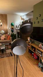 Retro bollamp bruin, Huis en Inrichting, Ophalen, Gebruikt, 100 tot 150 cm, Metaal