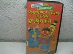 vhs 100a sesamstraat koekjes dief, Cd's en Dvd's, VHS | Kinderen en Jeugd, Alle leeftijden, Ophalen of Verzenden, Zo goed als nieuw