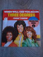 Three Degrees - When Will I See You Again/I Didn't Know, Cd's en Dvd's, Vinyl | R&B en Soul, Ophalen of Verzenden, 1960 tot 1980