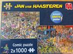Jan van Haasteren - Speelgoedwinkel/Rollerdisco 2x1000 st, Hobby en Vrije tijd, Denksport en Puzzels, Ophalen of Verzenden, 500 t/m 1500 stukjes