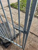 Kennelpanelen - Diverse afmetingen, Met poort, Gebruikt, IJzer, Spijlenhekwerk