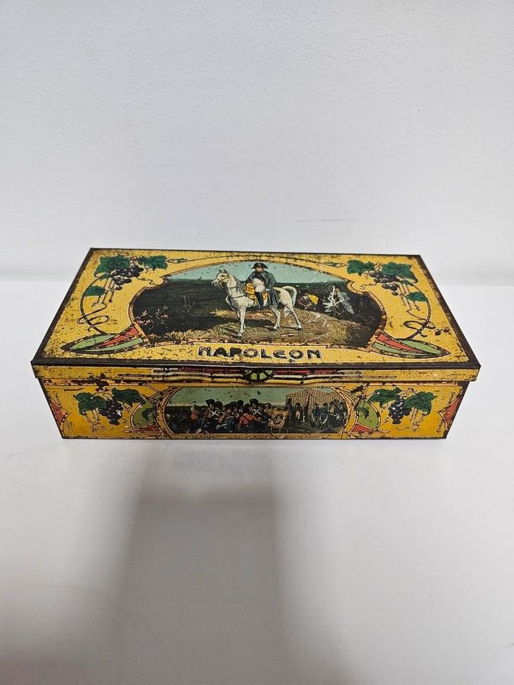 Napoleon blik 1930  voor €20,-!, Verzamelen, Blikken, Gebruikt, Overige, Ophalen