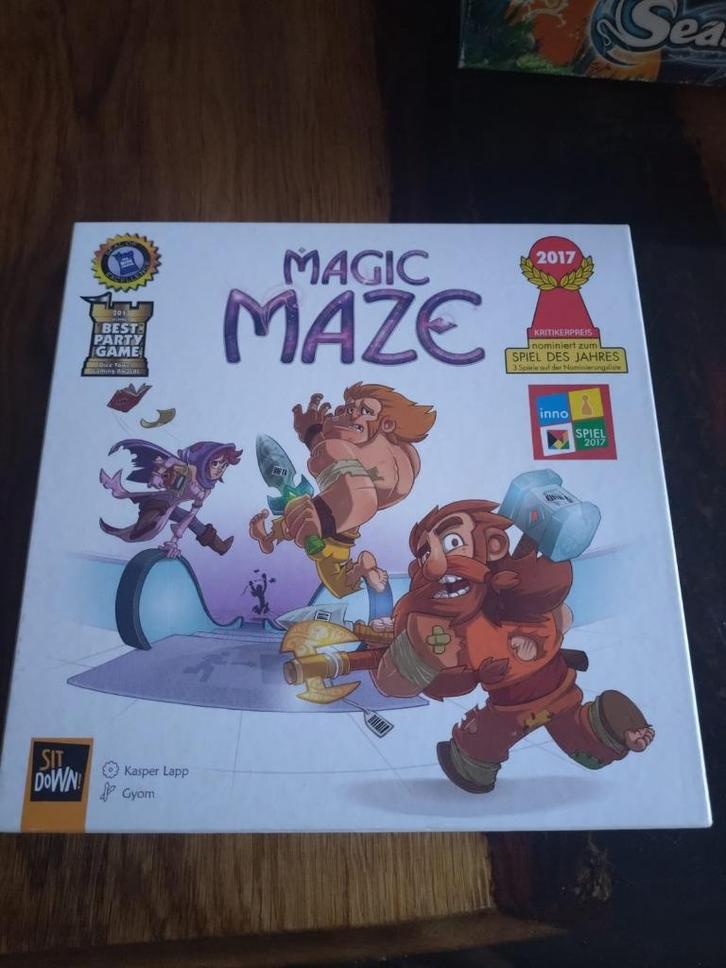 Magic Maze gezelschapspel, Hobby en Vrije tijd, Gezelschapsspellen | Bordspellen, Gebruikt, Ophalen of Verzenden