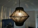 Jute lamp, touw, Wehkamp, zwarte lamp, zwart, zgan, Minder dan 50 cm, Ophalen of Verzenden, Zo goed als nieuw