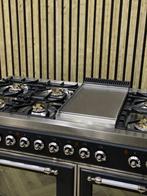 Prachtig Boretti Fornuis 120 cm Gas 7 pits + Frytop, Ophalen of Verzenden, Grill, Gas