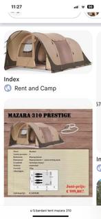4 pers tent Bardani Mazara 310, Caravans en Kamperen, Tenten, Ophalen, Gebruikt