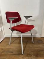 3 fraaie vintage Friso Kramer / Ahrend de Cirkel stoelen, Industrieel vintage design, Drie, Gebruikt, Stof
