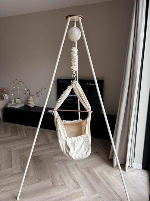 Moonboon babyhangmat - compleet - nature, Kinderen en Baby's, Babywiegjes en Ledikanten, Zo goed als nieuw, Wieg, Ophalen of Verzenden
