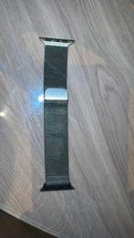 Milanees goudkleurig bandjes  apple iwatch 4,5,6,7,8 en 10, Ophalen, Zo goed als nieuw, Roze, IOS
