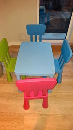 Ikea Mammut kinder speeltafel + stoeltjes, Ophalen, Gebruikt