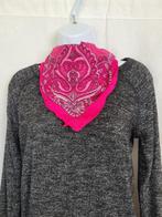 Mooie roze katoenen sjaal 52x52, Kleding | Dames, Mutsen, Sjaals en Handschoenen, ., Ophalen of Verzenden, Zo goed als nieuw, .