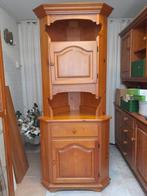 Hoekkast, geloogd grenen, Ophalen