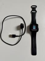 Fitbit Versa 3, Zwart, Ophalen of Verzenden, Fitbit, Waterdicht