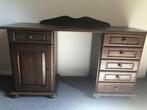 Eiken bureau, Huis en Inrichting, Bureaus, Ophalen, Zo goed als nieuw, Bureau