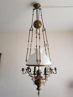 Antieke Franse olielamp, Antiek en Kunst, Antiek | Lampen, Ophalen