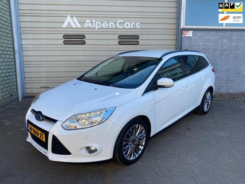 Ford Focus Wagon 1.0 EcoBoost Titanium Airco / Stoelverw / T, Auto's, Ford, Bedrijf, Te koop, Focus, ABS, Airbags, Airconditioning