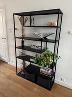 Stalen kast zwart WOOOD Teun XL, Huis en Inrichting, Ophalen, 100 tot 150 cm, Zo goed als nieuw, Metaal