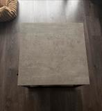 Salontafel Jysk betonlook grijs, Ophalen, Gebruikt, 100 tot 150 cm, Vierkant
