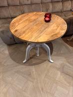 Bistro tafel verstelbaar, Huis en Inrichting, Rond, Zo goed als nieuw, Minder dan 50 cm, 50 tot 100 cm