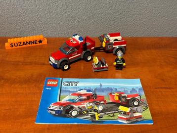 Lego 7942 - City - Fire - Off Road Fire Rescue beschikbaar voor biedingen