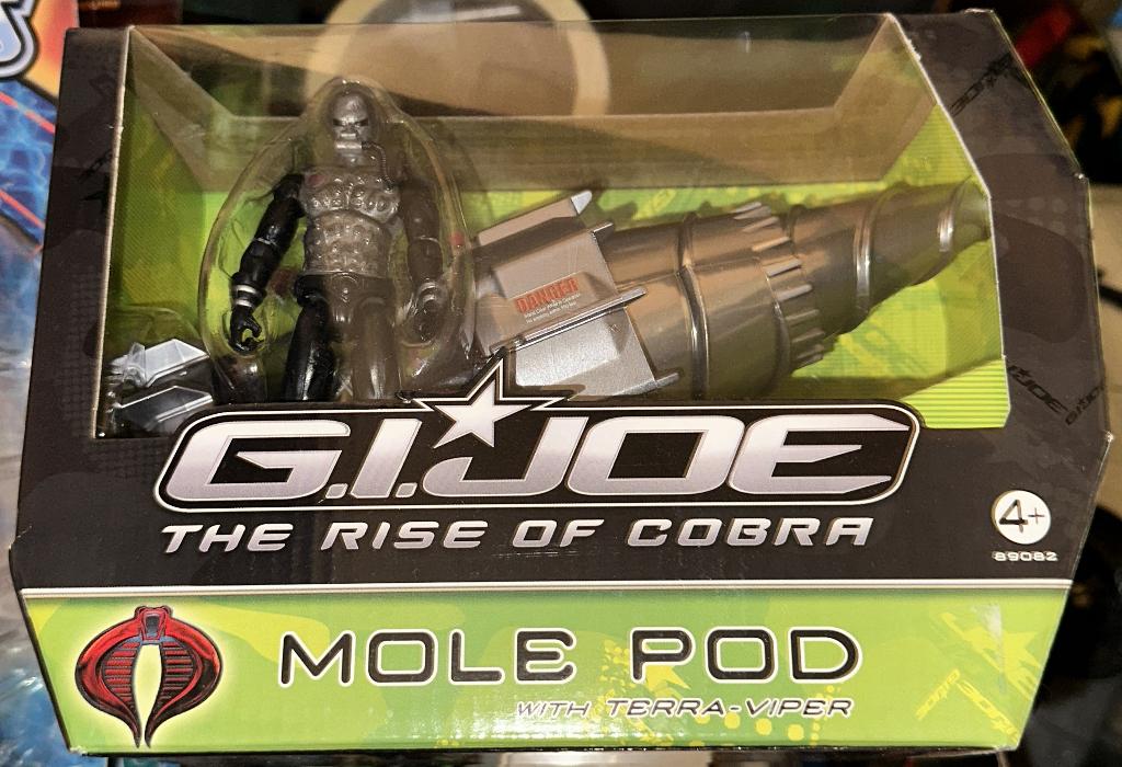 Gijoe mole pod misb uit 2008 the rise of cobra +terra viper, Ophalen, Nieuw