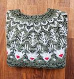 Nieuw handgebreide ijslandse kerst trui, Kleding | Dames, Truien en Vesten, Ophalen of Verzenden, Nieuw, Maat 38/40 (M), Groen